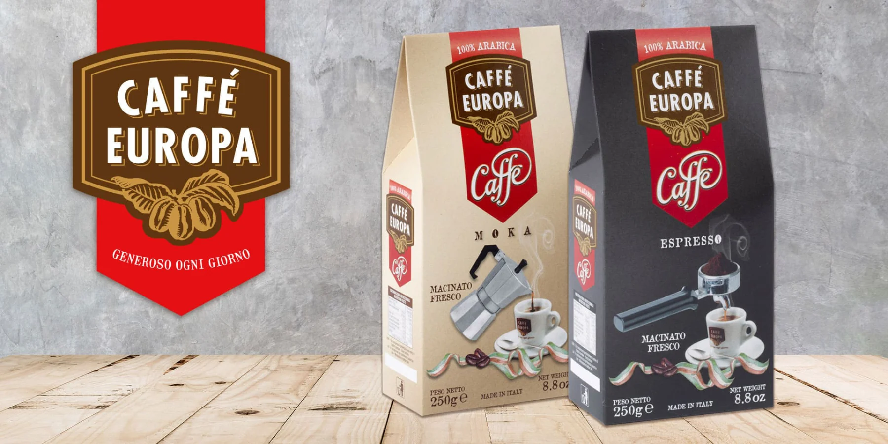 Caffè Europa – Prodotti
