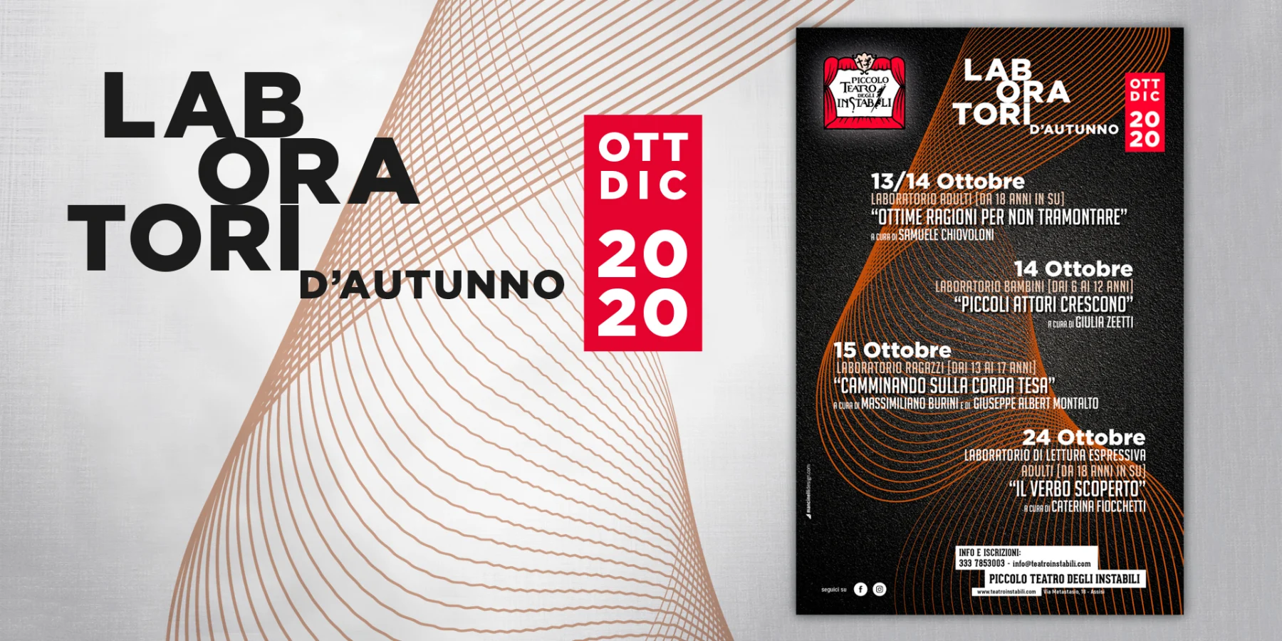 Piccolo Teatro degli Instabili – Eventi