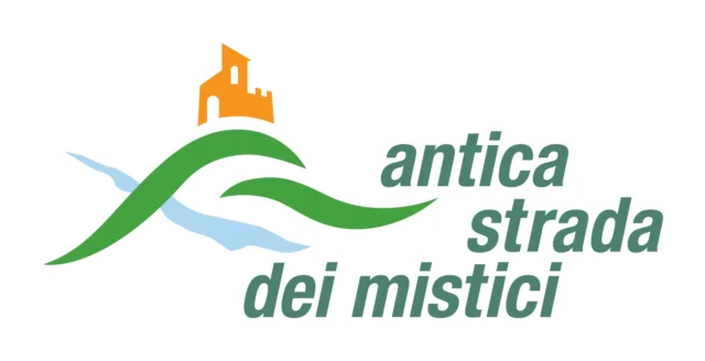 Logo Antica Strada dei Mistici (consorzio turistico), 2009 – progettato da Mancinelli Design