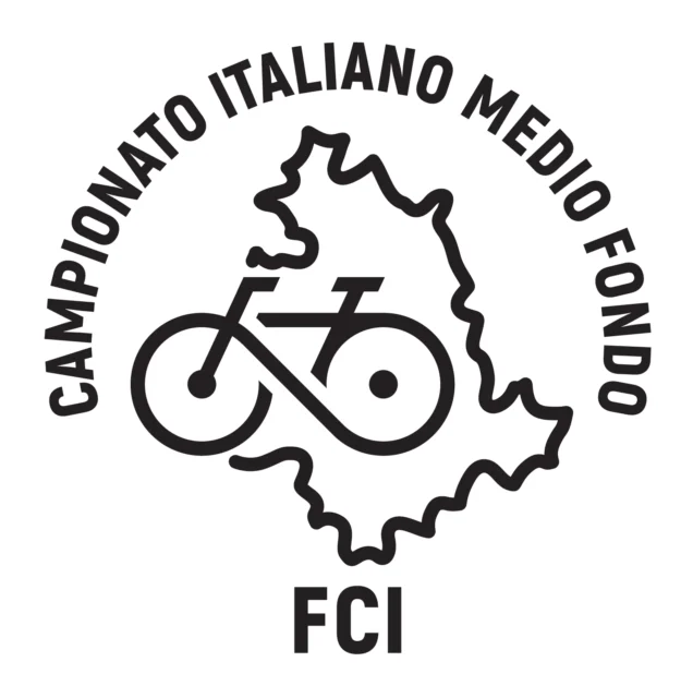 Logo Campionato Italiano Medio Fondo (evento), 2019 – progettato da Mancinelli Design