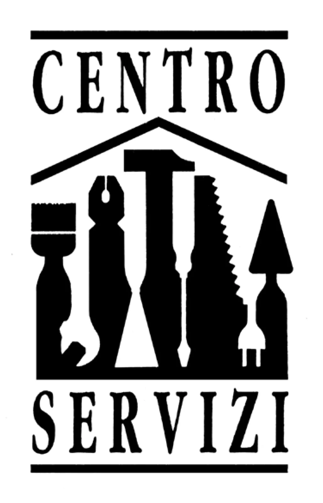 Logo Centro Servizi (assistenza), 1986 – progettato da Mancinelli Design