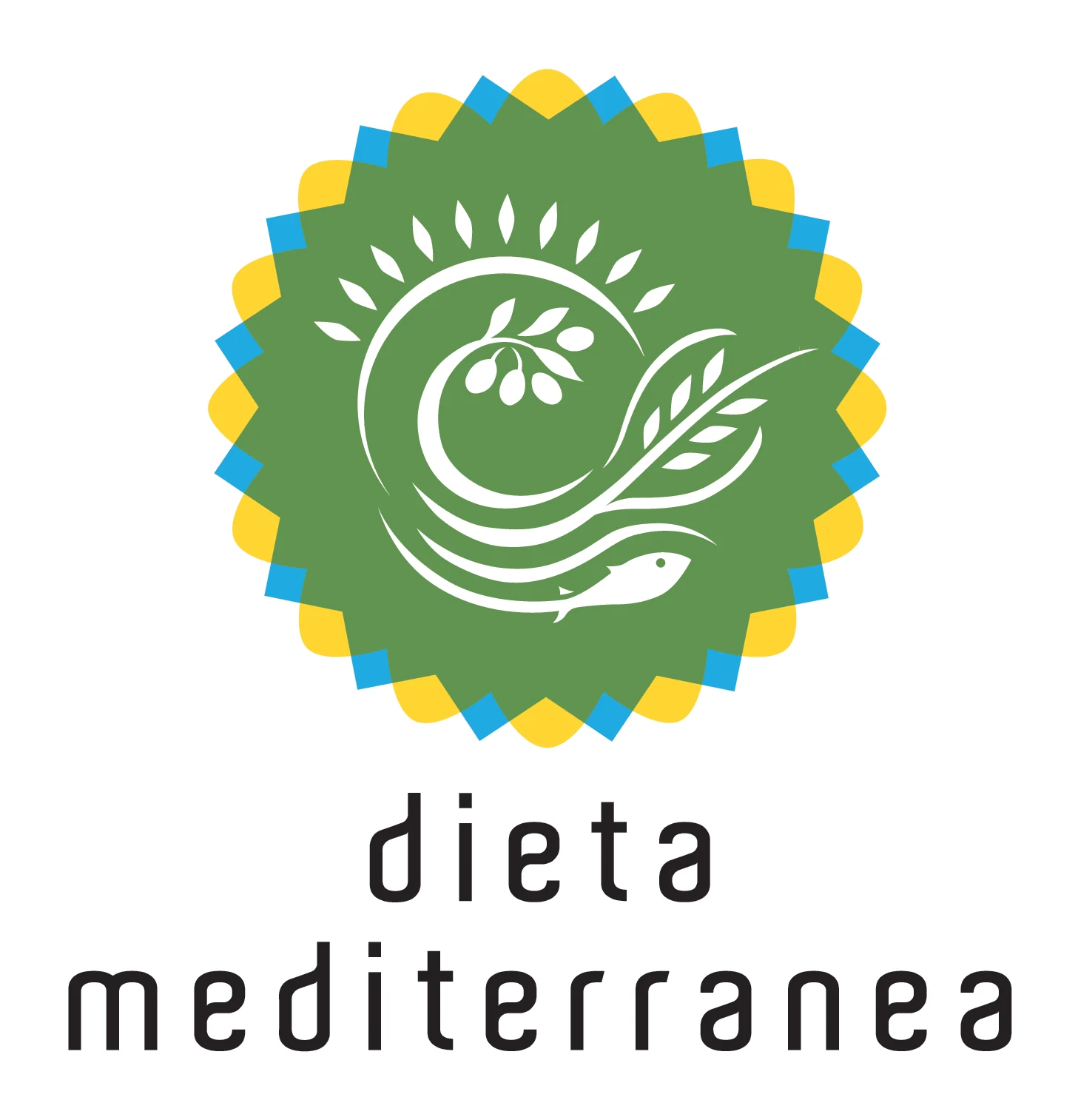 Logo Dieta Mediterranea (evento), 2015 – progettato da Mancinelli Design