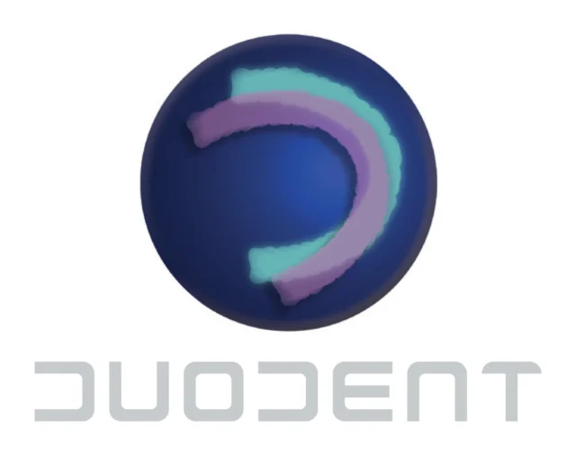 Logo Duodent (studio dentistico), 2000 – progettato da Mancinelli Design