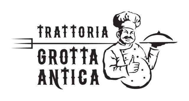 Logo Grotta Antica (trattoria), 2013 – progettato da Mancinelli Design