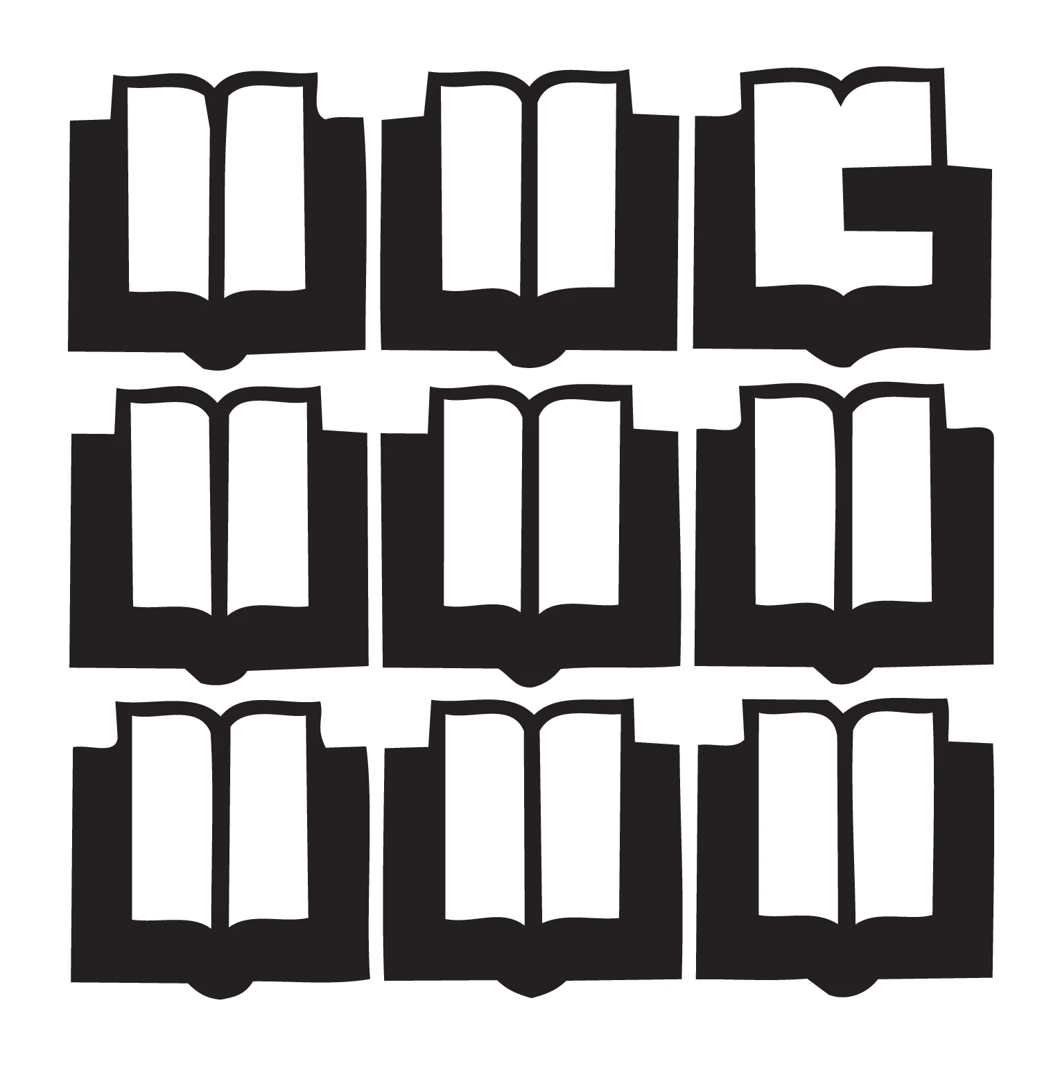 Logo Guerra (casa editrice), 1987 – progettato da Mancinelli Design