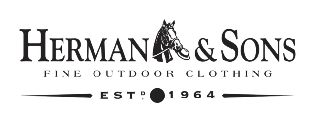 Logo Herman & Sons (fine outdoor clothing), 1990 – progettato da Mancinelli Design