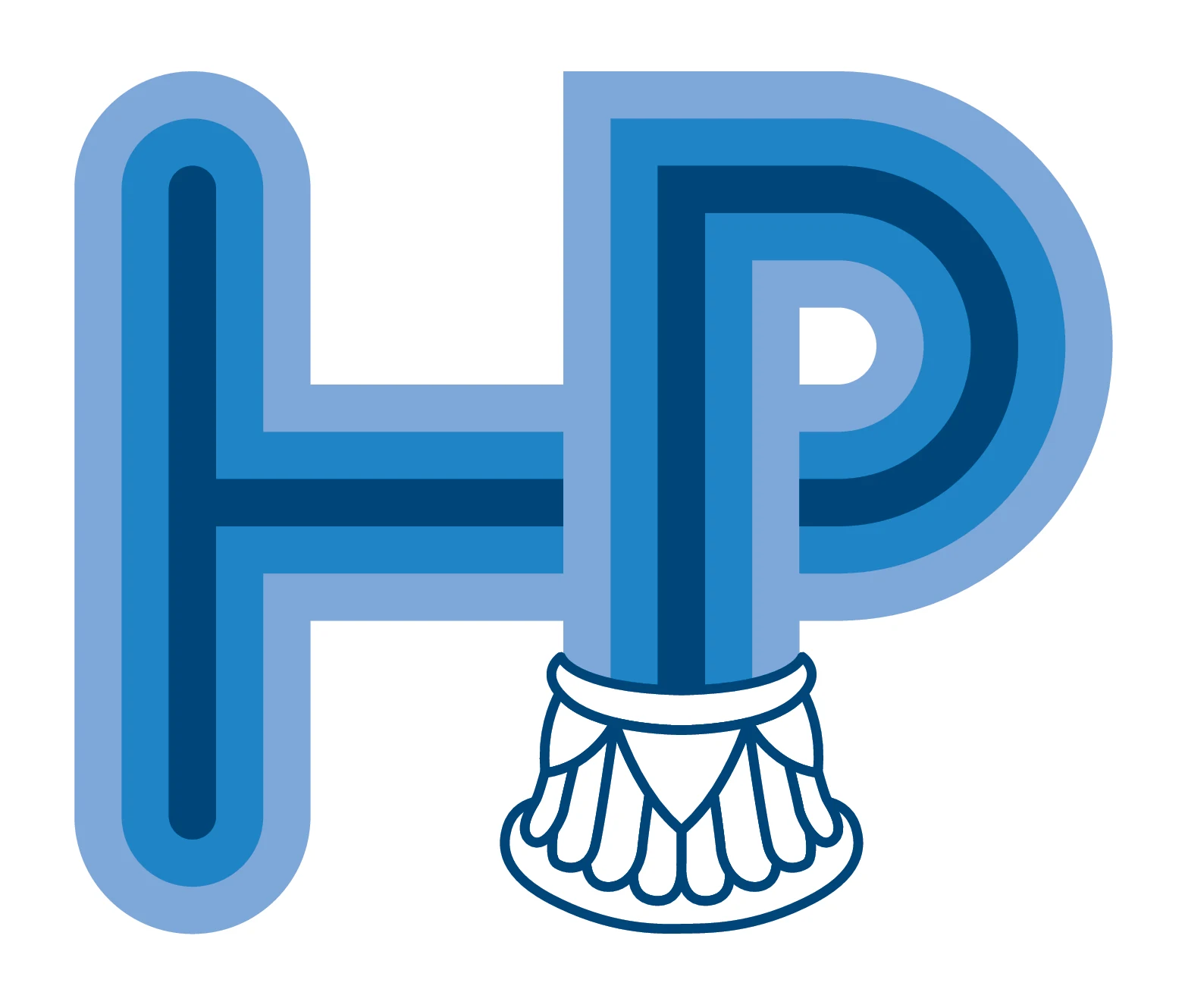 Logo Hotel Properzio (ospitalità), 1984 – progettato da Mancinelli Design