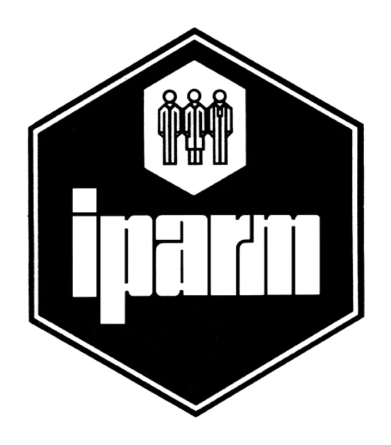 Logo IPARM (abbigliamento da lavoro), 1987 – progettato da Mancinelli Design