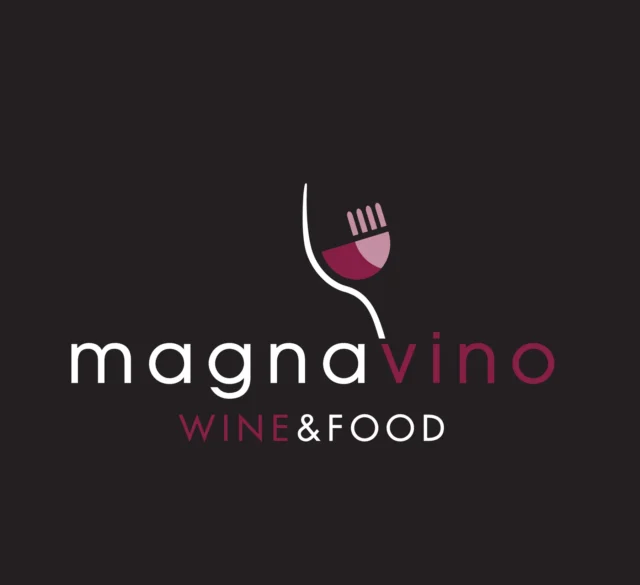 Logo Magnavino (wine & food), 2007 – progettato da Mancinelli Design