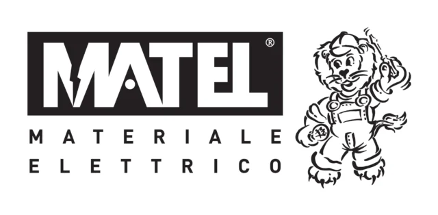 Logo Matel (materiale elettrico), 1992 – progettato da Mancinelli Design