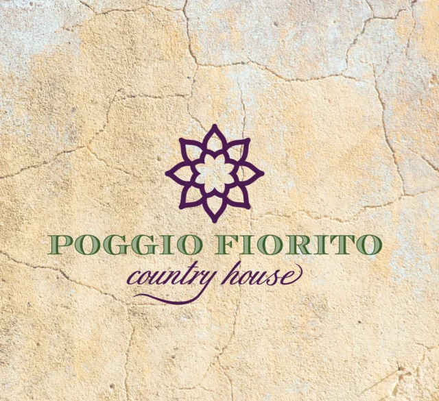 Logo Poggio Fiorito (country house), 2006 – progettato da Mancinelli Design