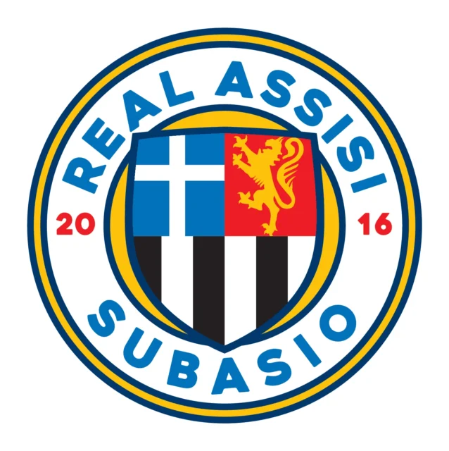 Logo Real Assisi Subasio (società sportiva), 2016 – progettato da Mancinelli Design