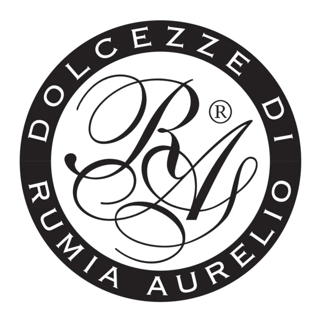 Logo Rumia Aurelio (dolciaria), 1993 – progettato da Mancinelli Design