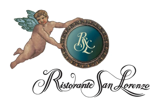 Logo San Lorenzo (ristorante), 2003 – progettato da Mancinelli Design