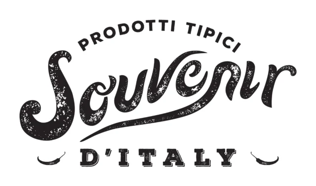 Logo Souvenir d’Italy (prodotti tipici), 2015 – progettato da Mancinelli Design