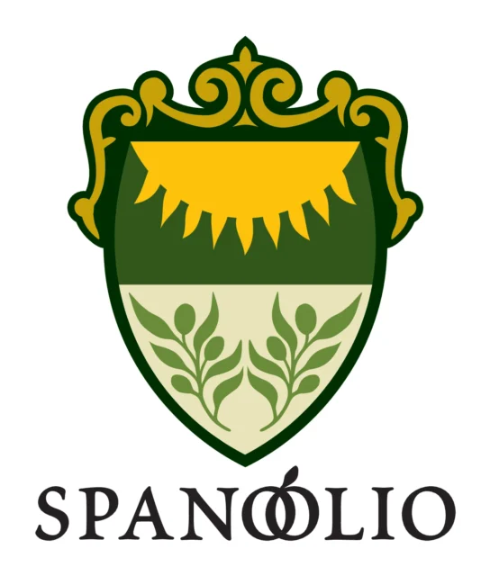 Logo Spanò Olio (frantoio), 1999 – progettato da Mancinelli Design