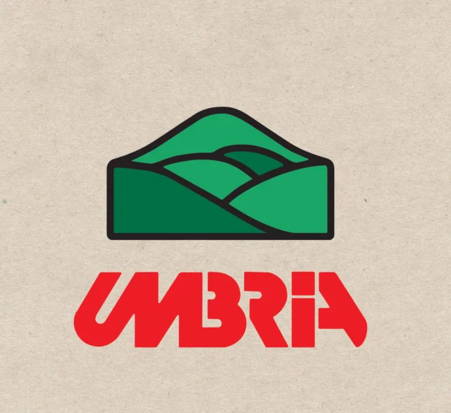 Logo Umbria (prodotti caseari), 1982 – progettato da Mancinelli Design