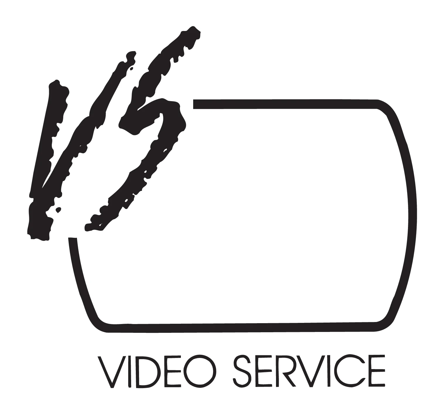 Logo Video Service (media), 1986 – progettato da Mancinelli Design